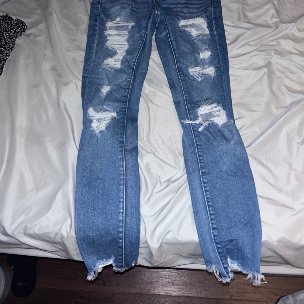 Next level stretch American eagle jeans 🦅